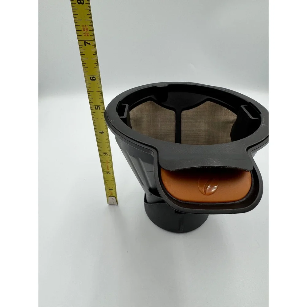 Ninja Brew Basket CP301 Filter Holder & Permanent Mesh Filter Black Orange